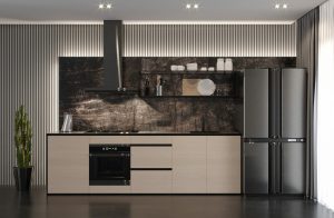 Фото образца или примера работы 8113 Black Quartzite 1