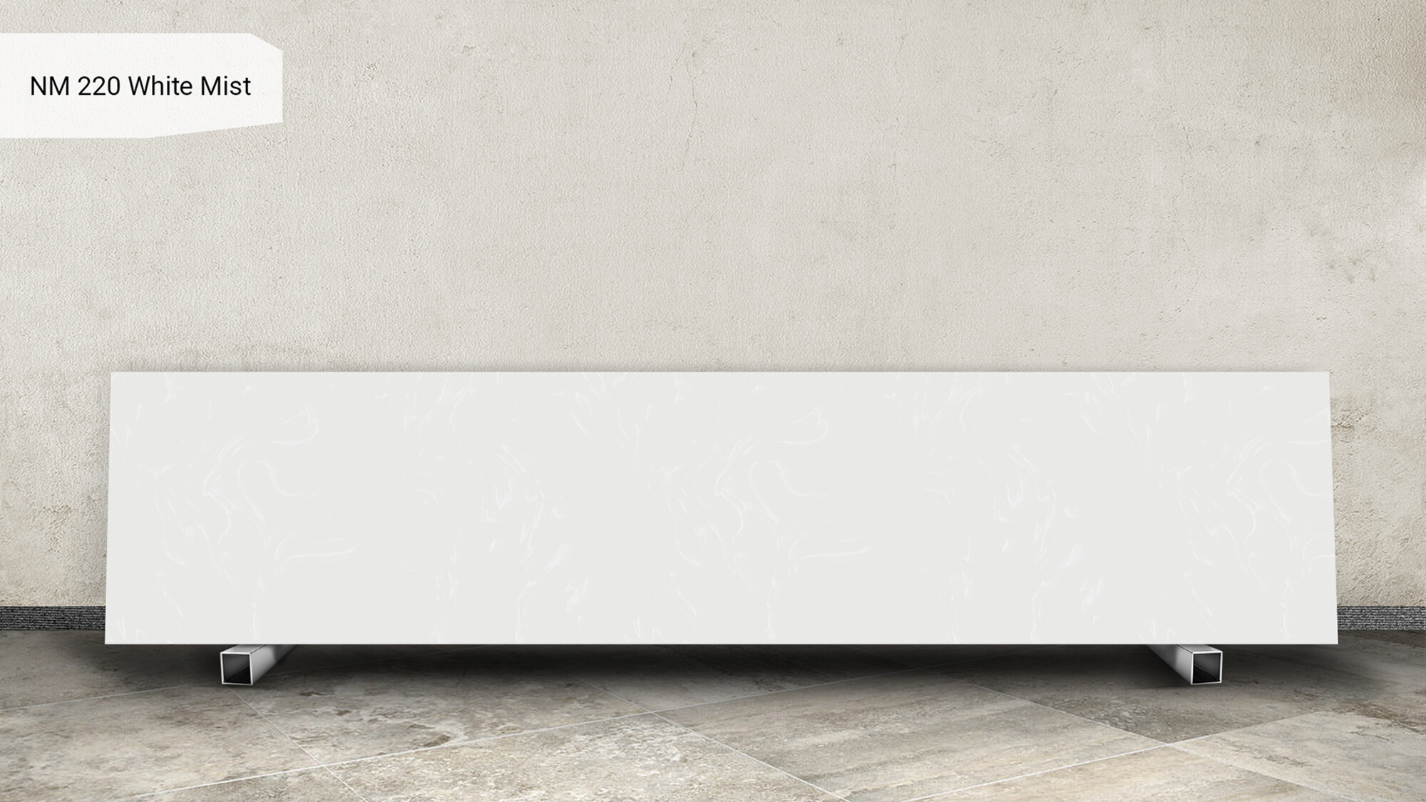 Painting of an empty room. Renovation house