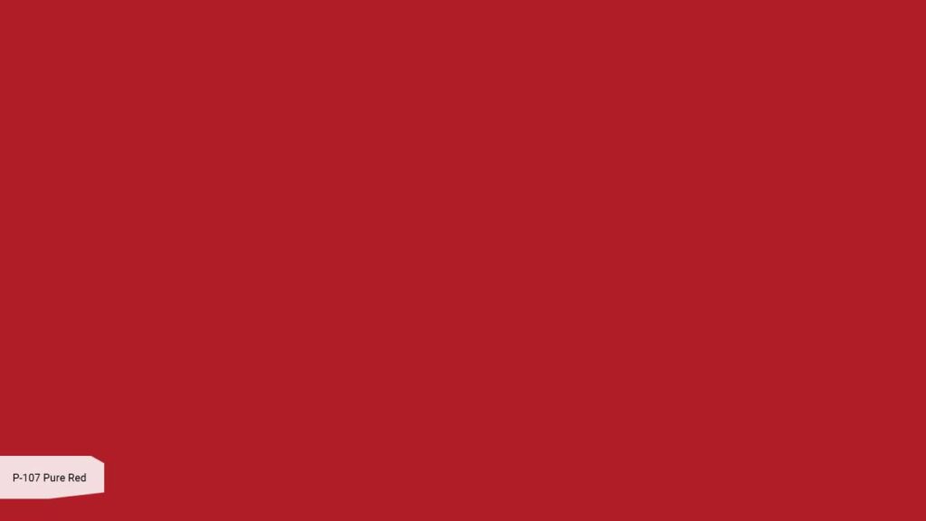 Декор Grandex P 107 Pure Red / Красный