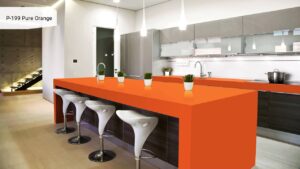Фото образца или примера работы P 199 Pure Orange / Мандарин 5