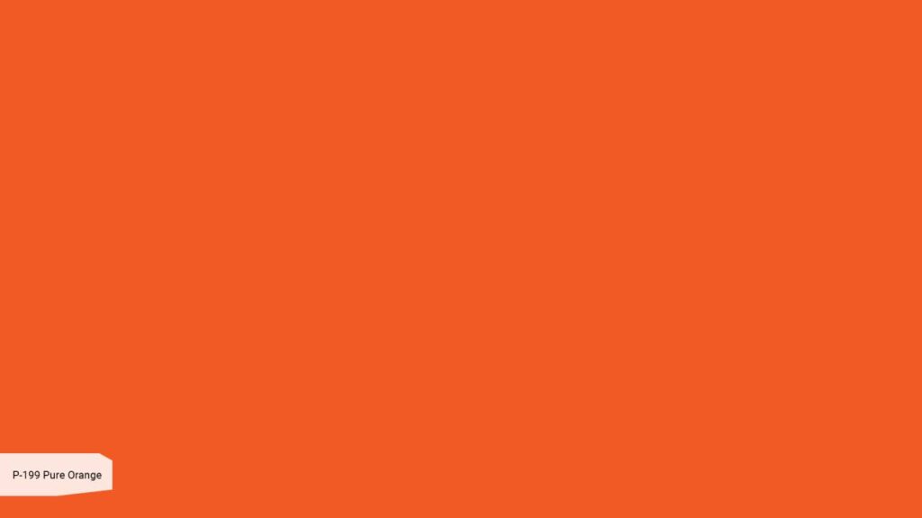 Декор Grandex  P 199 Pure Orange / Мандарин